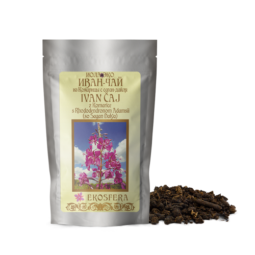 Ivan čaj z Komarice s Rhododendronom Adamsii (Sagan Dalya) (75 g)